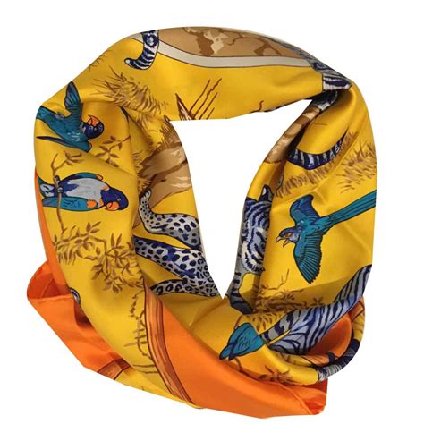 robert dallet silk scarf